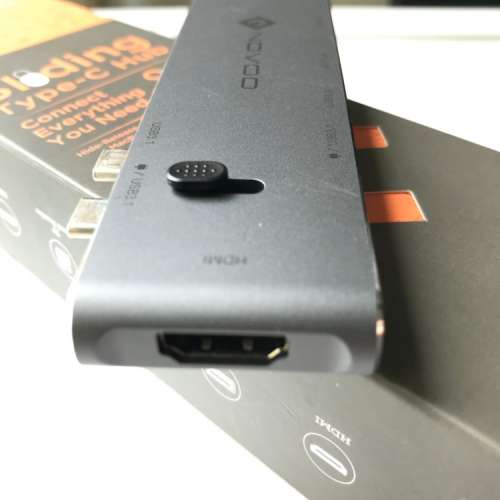 Novoo C Hub Sliding: Your Portable 4K HDMI Hub Solution